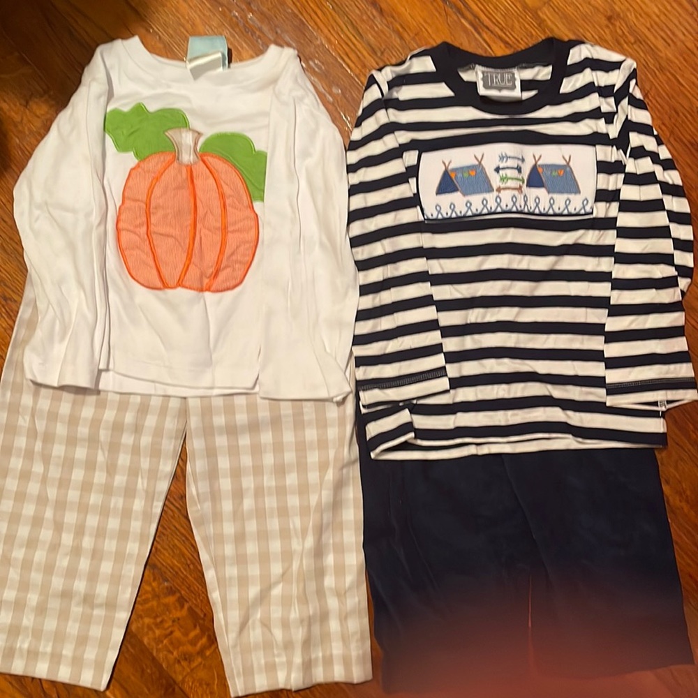 Halloween and Thanksgiving outfits